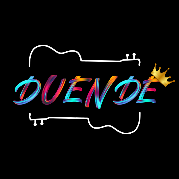 Duende Kings logo black background